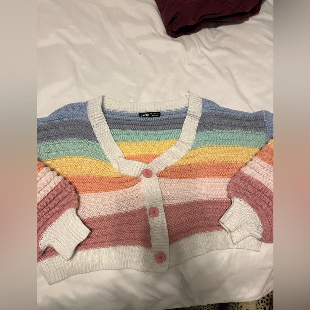 Shein cropped sweater large